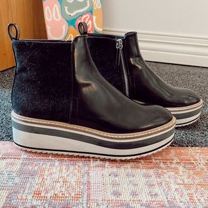 Platform ankle Zara boots